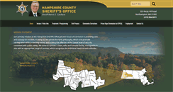 Desktop Screenshot of hampshiresheriffs.com